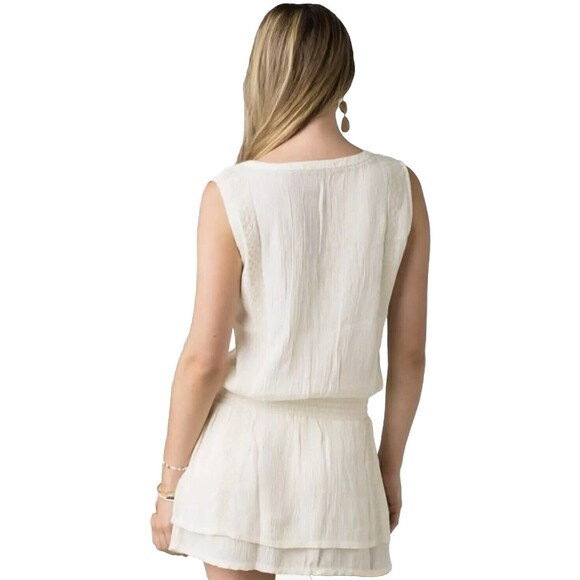 prAna Women's Seaview Sky Dress Bone Size XL New - Picture 9 of 15